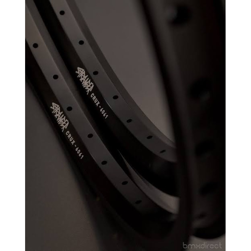 Jual Parts BMX Stranger Crux Rims - Black 36 Hole | Shopee Indonesia
