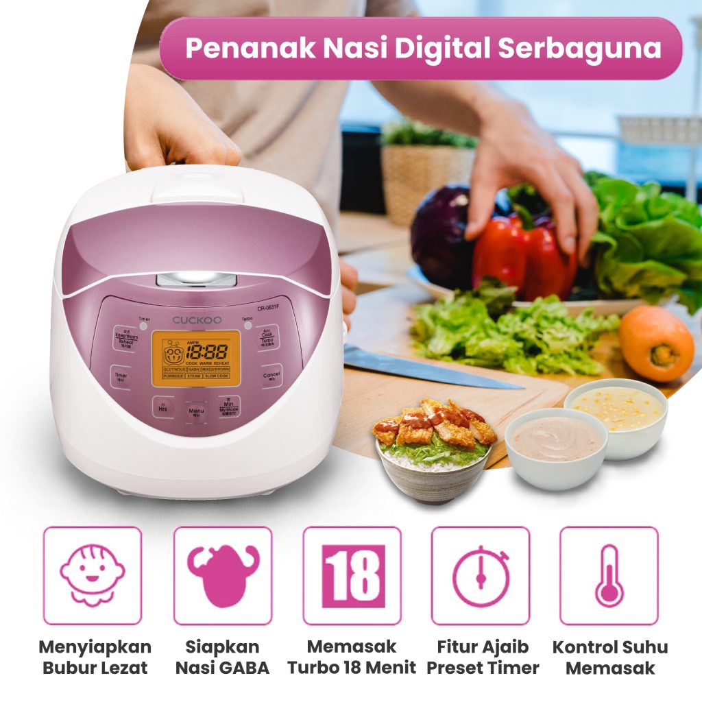 Jual MSA CUCKOO DIGITAL RICE COOKER MAGIC COM PENANAK NASI 1.08L