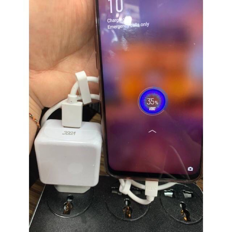 Jual Charger Oppo Vooc Fast Charging R15//R17// Micro Usb | Shopee ...