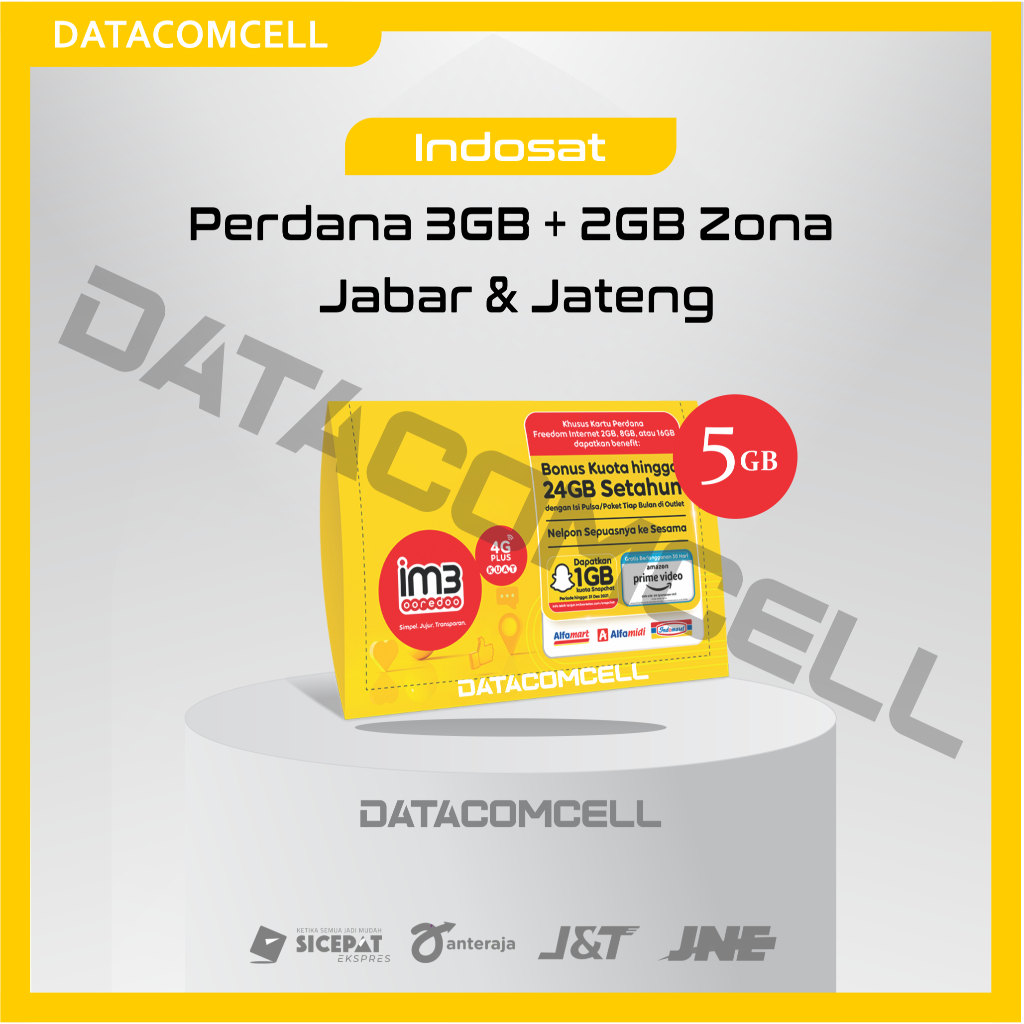 Jual KARTU PERDANA IM3 INDOSAT JABAR - 3GB FREEDOM (5GB Zona) | Shopee ...