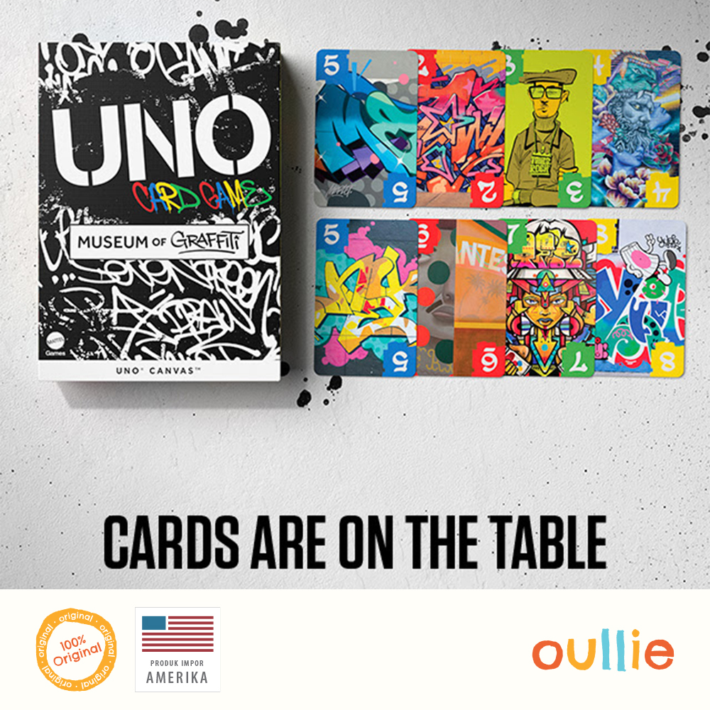 MATTEL CREATIONS MUSEUM outlet OF GRAFFITI X UNO CARD DECK