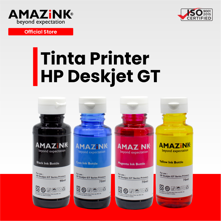 Jual Tinta Printer Amazink Untuk Hp Deskjet Gt Series Shopee Indonesia