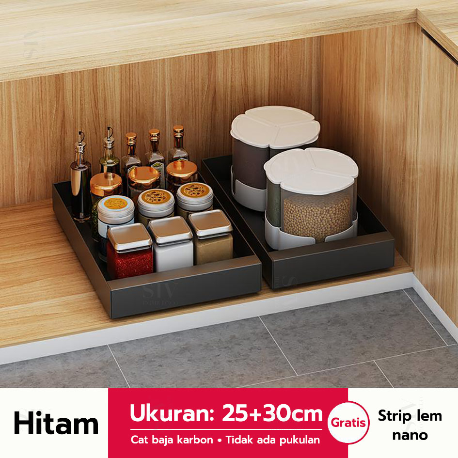 Jual SIV Rak Piring Tarik Rak Laci Piring Rak Piring Untuk Kabinet Rak