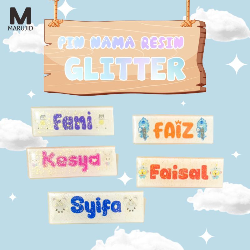 Jual PIN NAMA CUSTOM | BROS CUSTOM | PIN CUSTOM | PIN GLITTER | Shopee ...