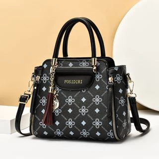 Tas Selempang Wanita Motif Bunga FOSIDIRI Kekinian Handbag Cewek Premium Import WS - CN 02