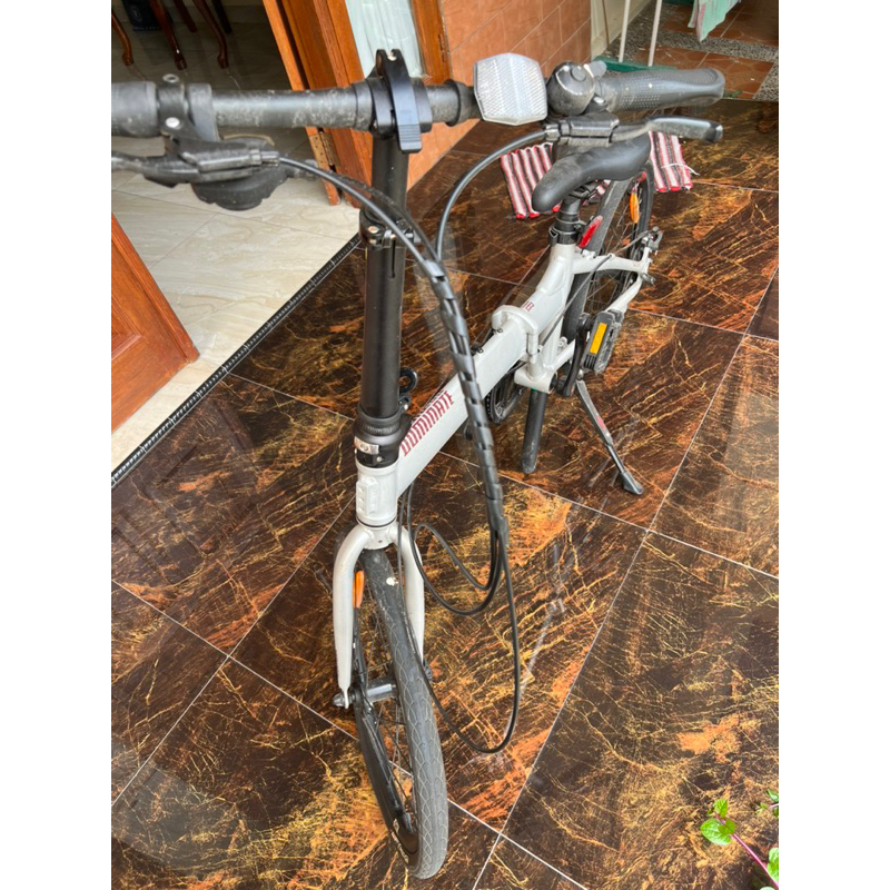 Jual Sepeda Lipat Dominate Black and Silver | Shopee Indonesia