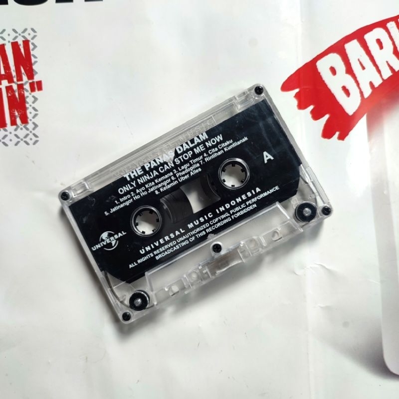 Jual Kaset pita The Panas Dalam Only Ninja Can Stop Me Now HANYA KASET