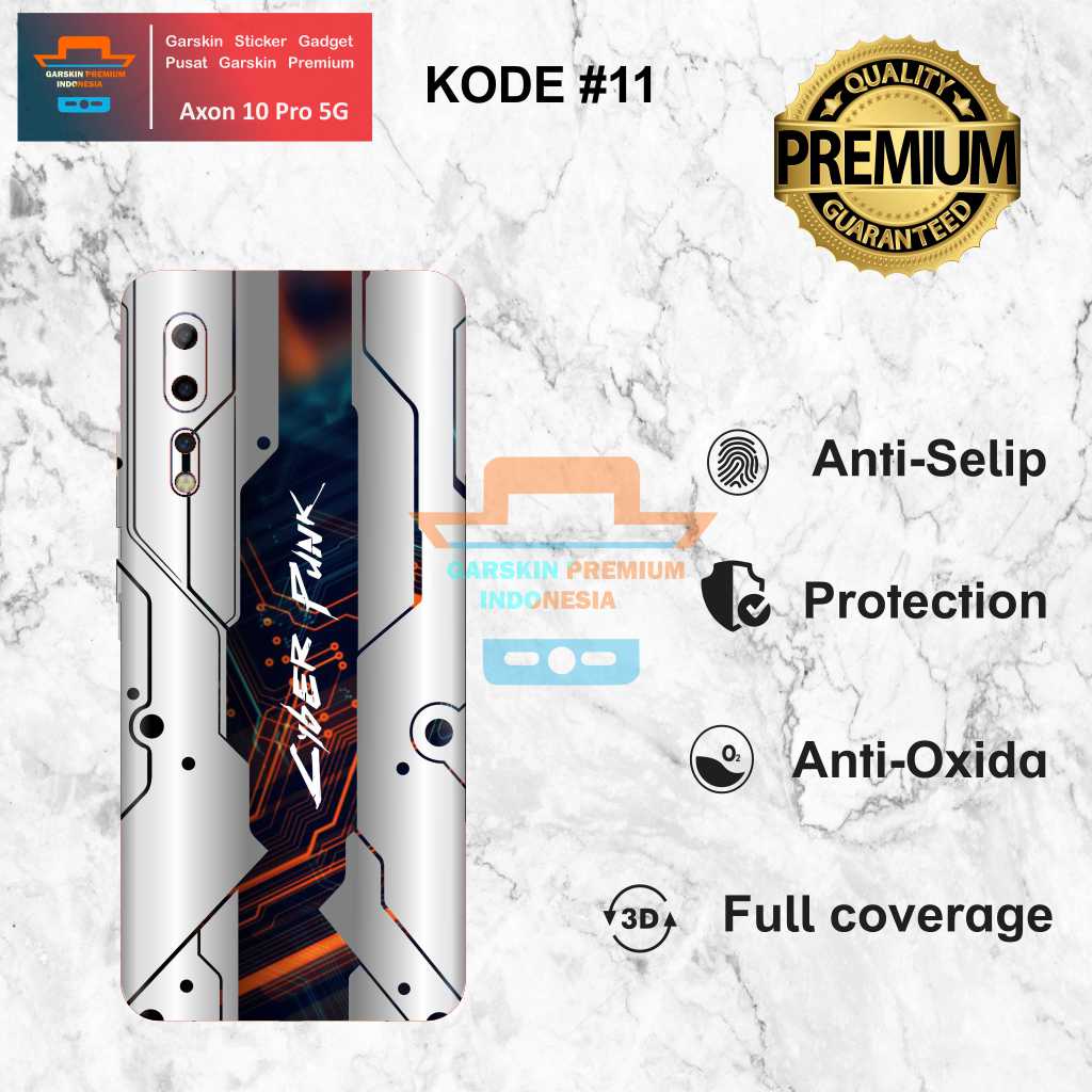 Jual *(NEW)* COD Garskin Sticker ZTE Axon 10 Pro 5G Motif 1115