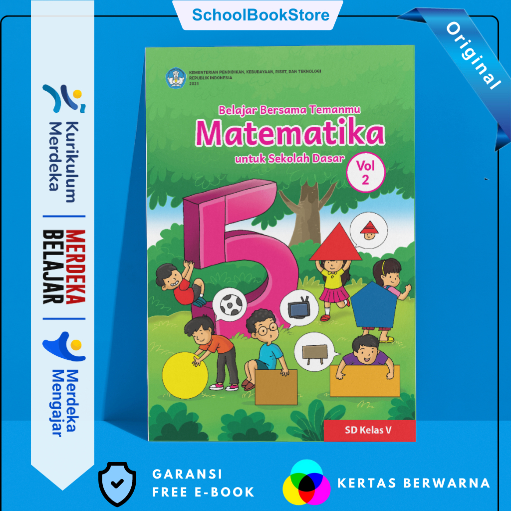 Jual Buku Siswa Belajar Bersama Temanmu Matematika Sd Kelas V Vol