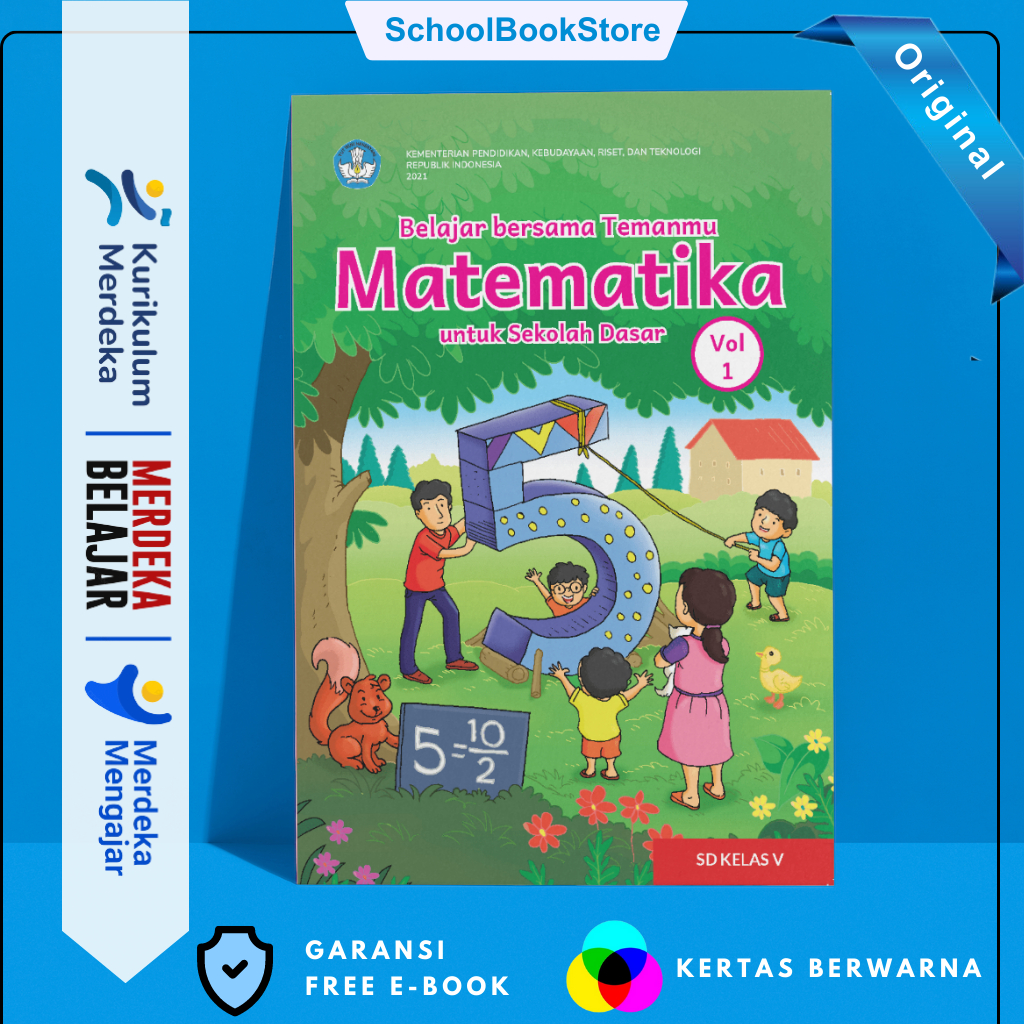 Jual Buku Siswa Belajar Bersama Temanmu Matematika SD Kelas 5 Vol 1 ...