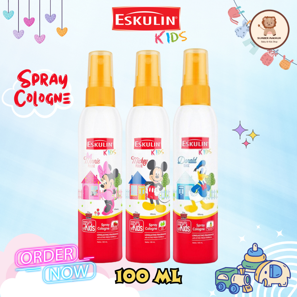 Jual ESKULIN Kids Cologne Spray 100ml Parfum Minyak Wangi Anak