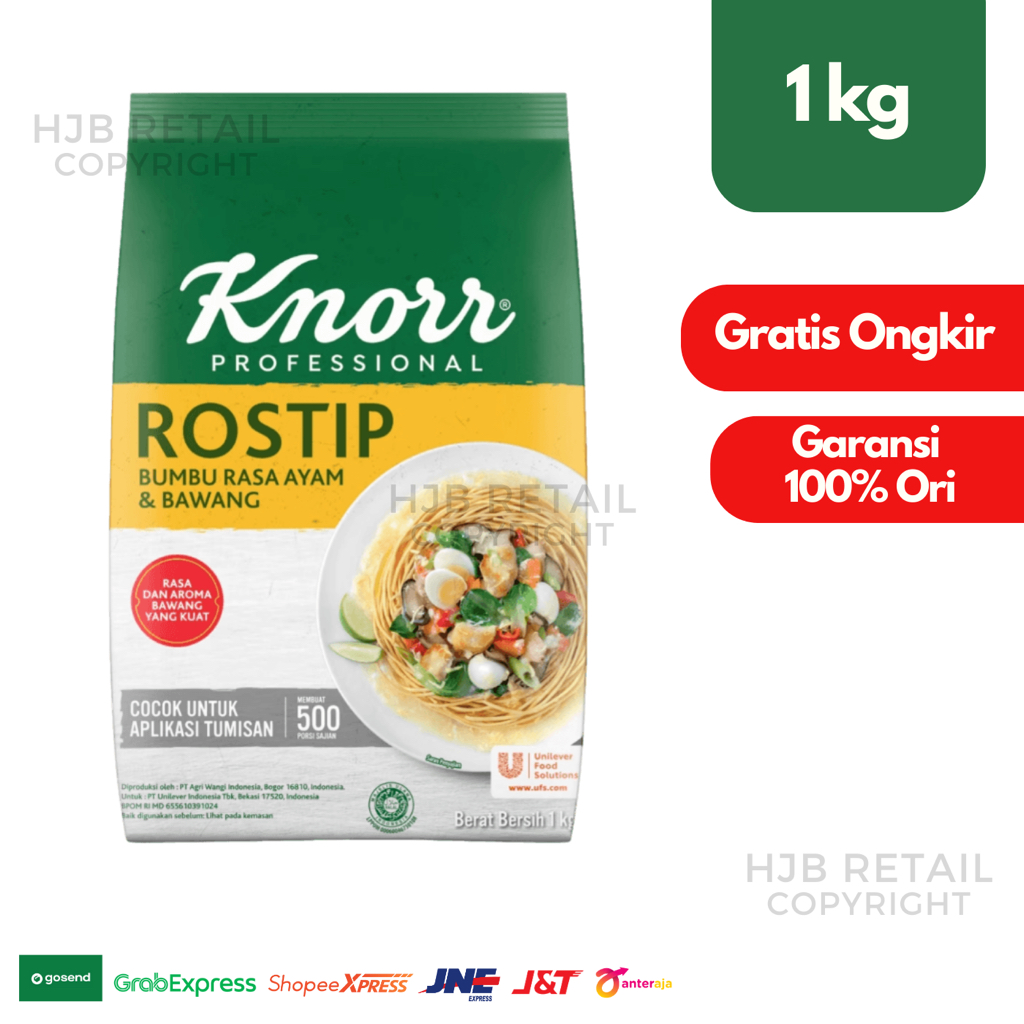 Jual Knorr Rostip Bumbu Penyedap Rasa Ayam Bawang 1kg | Shopee Indonesia