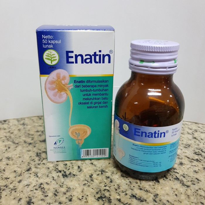 Jual Enatin Botol 50 Kapsul | Shopee Indonesia