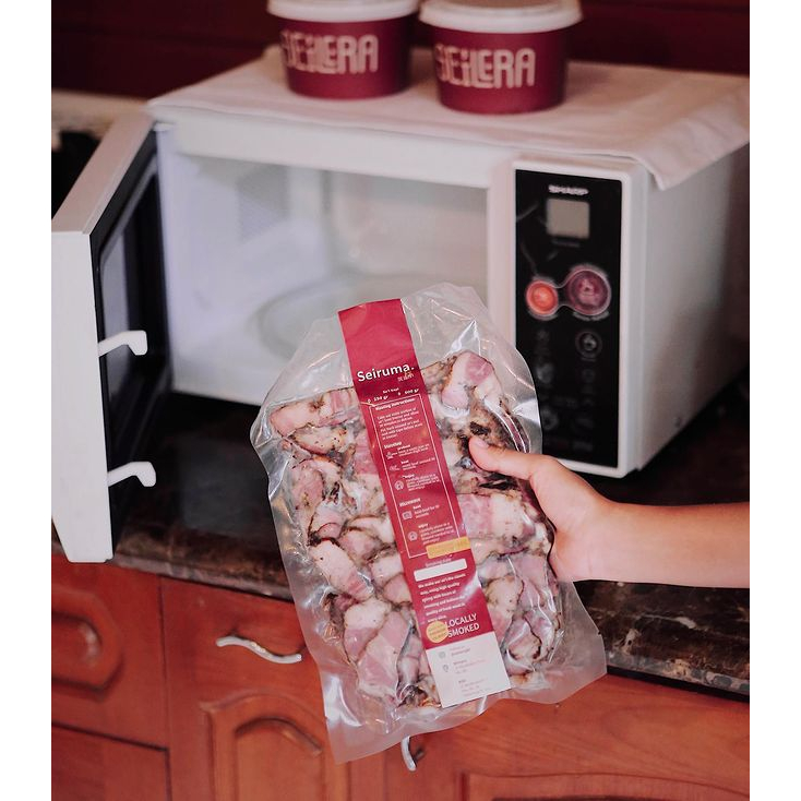 Jual SEIRUMA 150 gr - Sei Sapi / Daging Asap + Sambal Luat by Seilera ...