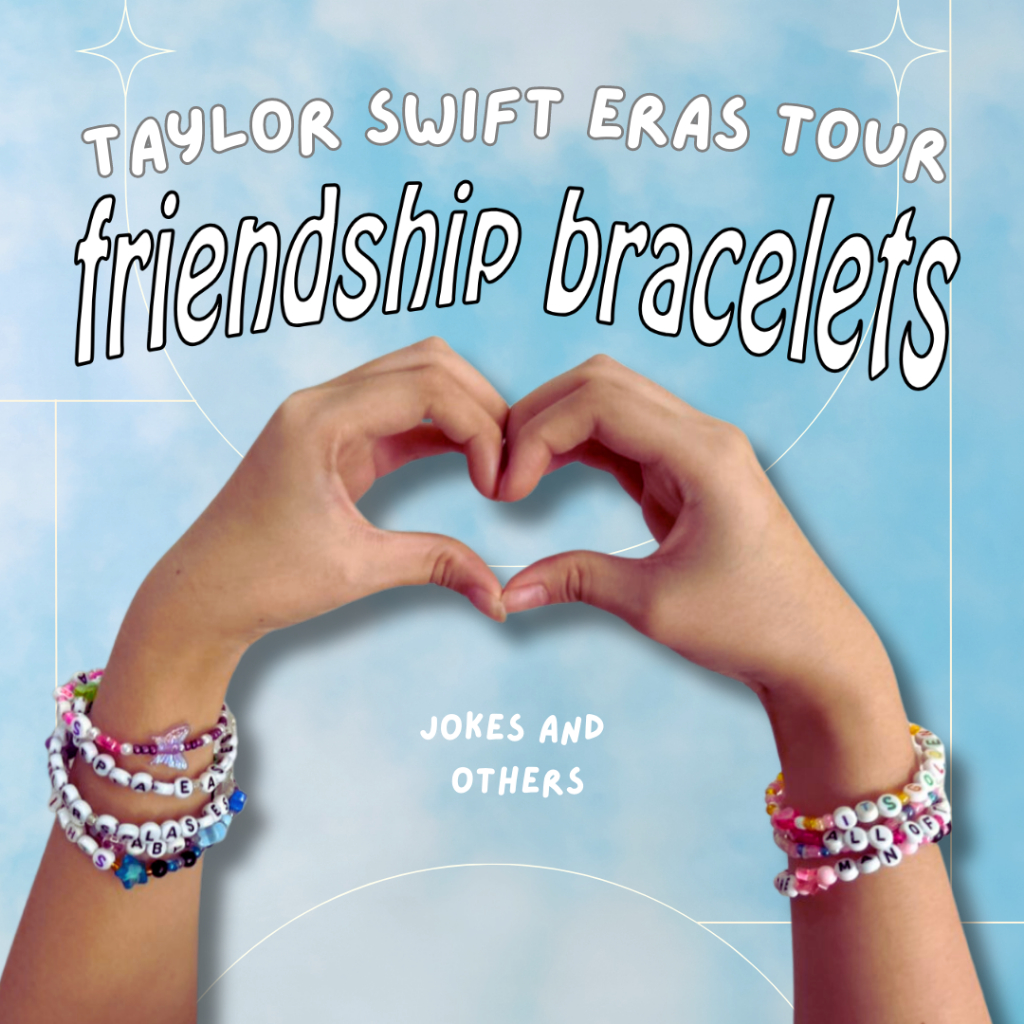 Jual 3 Taylor Swift Eras Tour Friendship Bracelet Jokes and Others