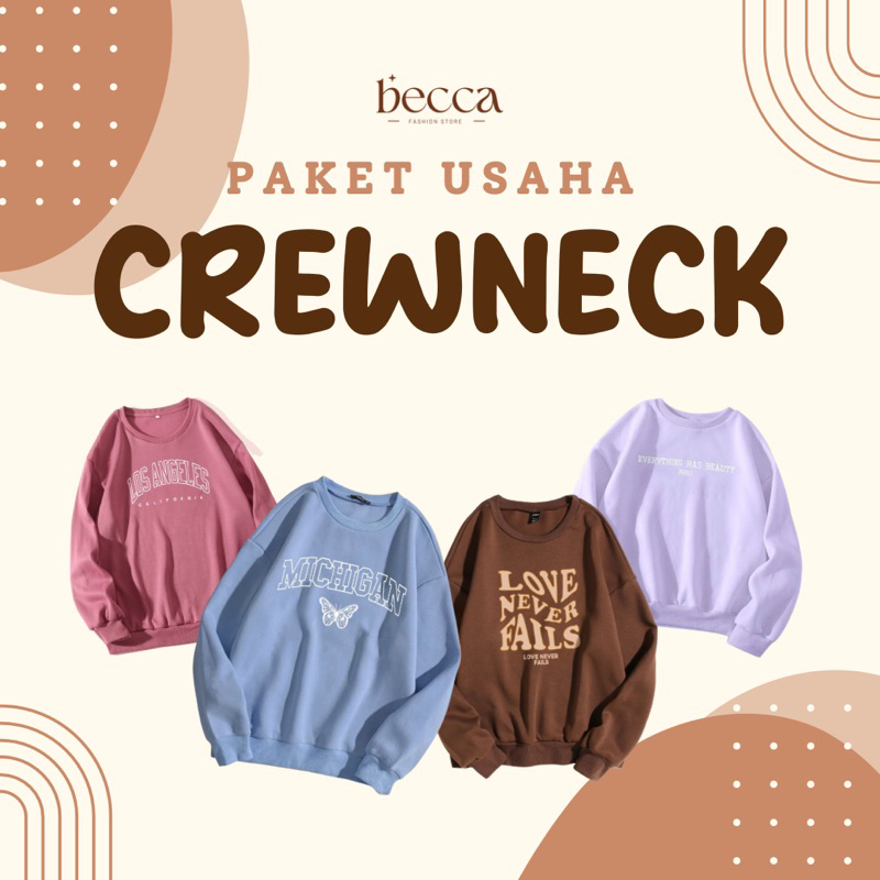 Paket usaha crewneck sale