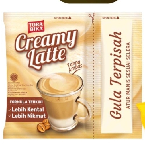 Jual KOPI CREAMY LATTE (5 Sachet) Shopee Indonesia