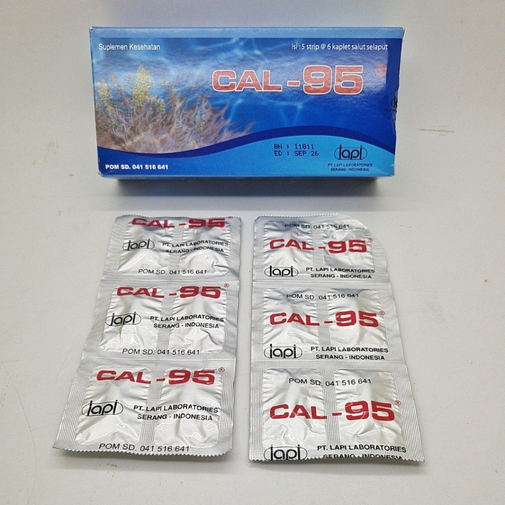 Jual Cal 95 6 tablet | Shopee Indonesia