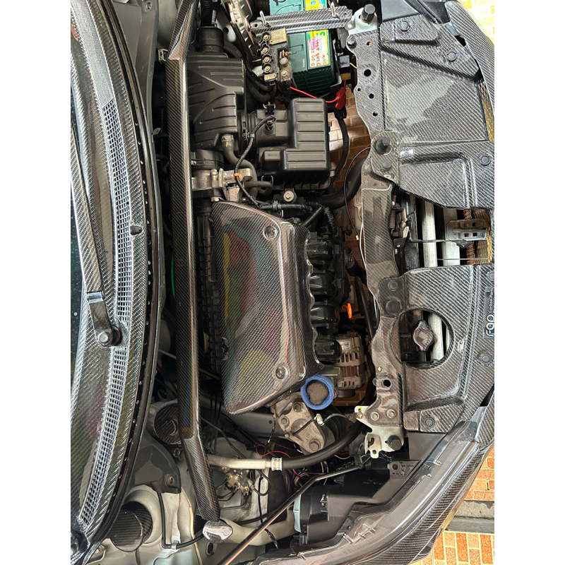 Jual Strut bar / engine bar carbon brio/mobilio model ultra racing