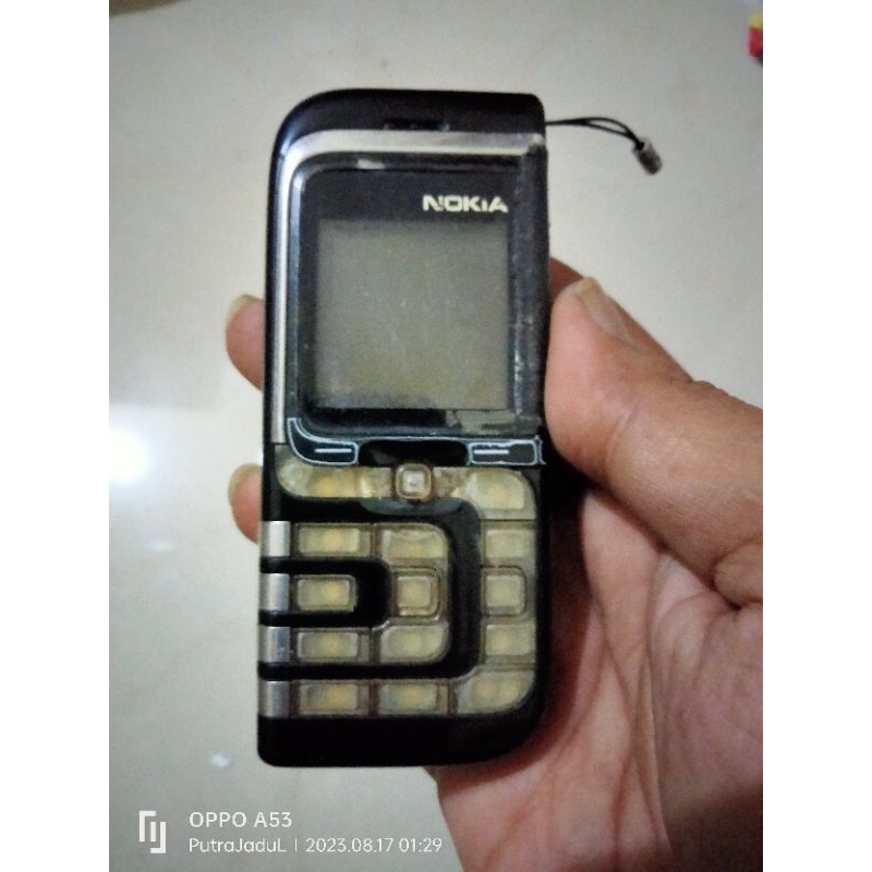 Jual Nokia 7260 Black Bahan Original Mulus Jadul Langka Unik Imut ...