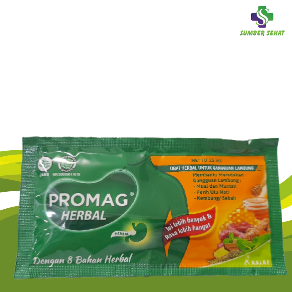 Jual Promag Herbal Sachet 15 Ml Shopee Indonesia