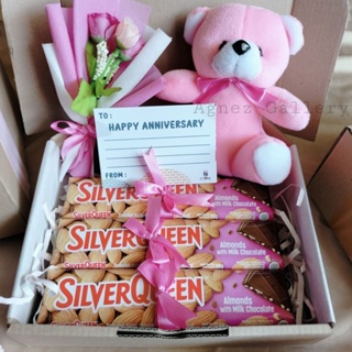 Jual Bloom box Valentine bunga, coklat, Hadiah, Gift, Hari ibu, birthday -  Green - Kota Tangerang Selatan - Lianafashion