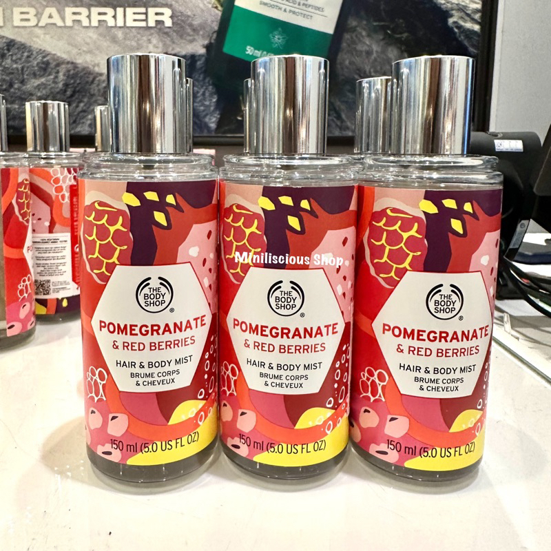 Red Berries Pomegranate Body Spray Pomegranate Red Berries Hair