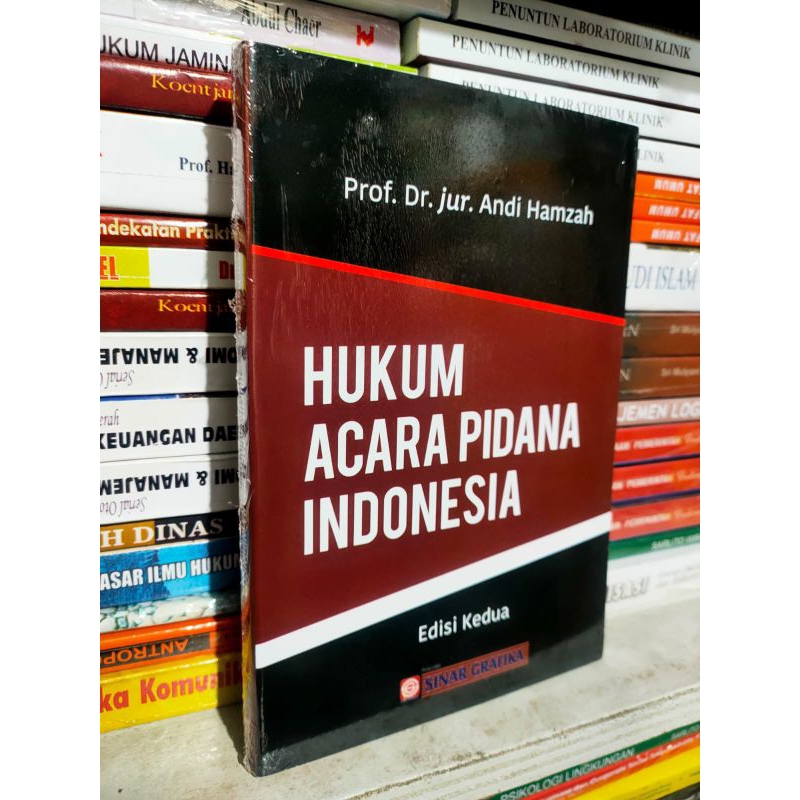 Jual Hukum Acara Pidana Indonesia - Andi Hamzah | Shopee Indonesia