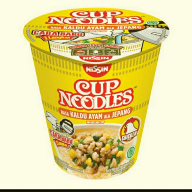 Jual Nissin Cup Noodles Kaldu Ayam Shopee Indonesia