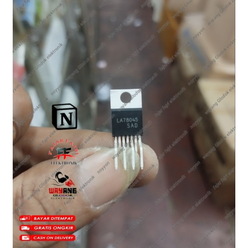 Jual ic transistor mosfet LA78045 VERTIKAL LA 78045 | Shopee Indonesia