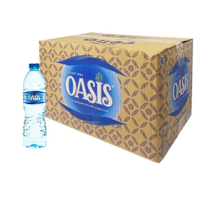 Jual Oasis Air Mineral 600ml X 24 Botol Sameday Instant Shopee Indonesia 4092