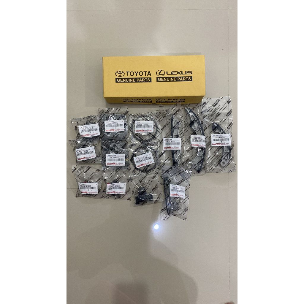Jual Timing Chain Rantai Keteng Set Hilux Revo 2.4cc Innova Reborn 2 ...
