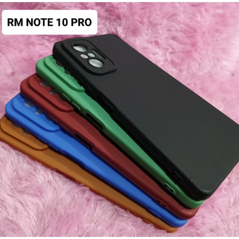 Jual Softcase Casing Redmi Note 10 Pro Case Silikon Macaron Pro Camera Bahan Ful Karet Shopee 7393