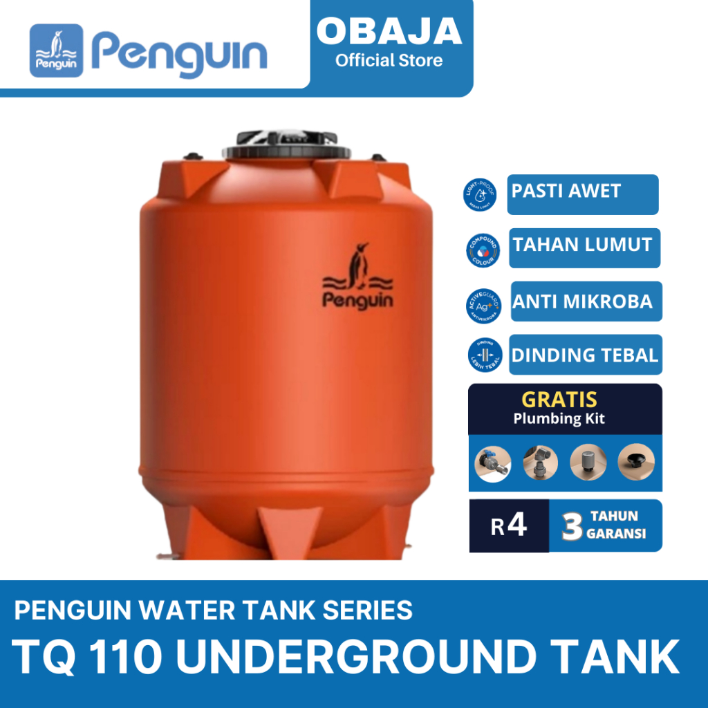 Jual Penguin Tangki Tanam/ Ground Tank/ R4 TQ 110 - 1000 Liter Penguin ...