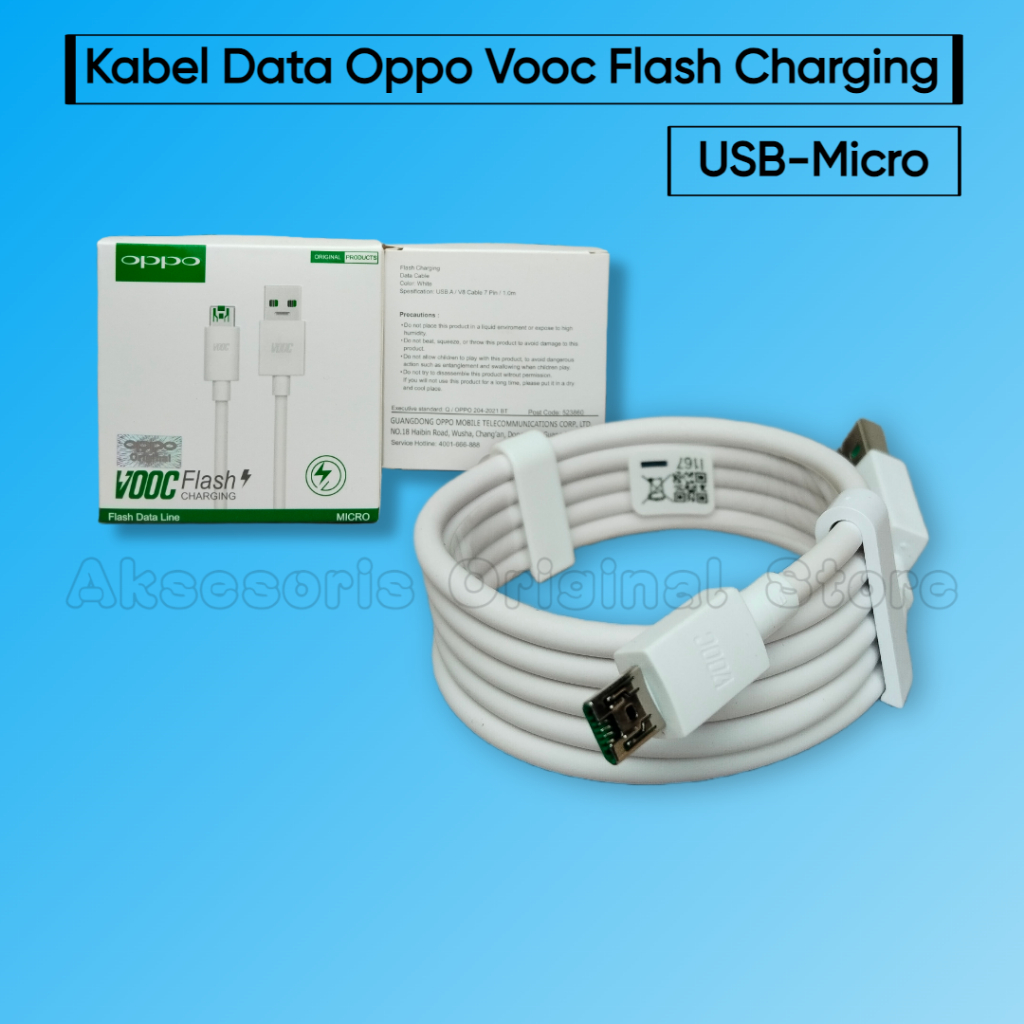 Jual Kabel Data Oppo F Plus F Plus R R S R Plus N R Vooc Fast Charging Original Micro