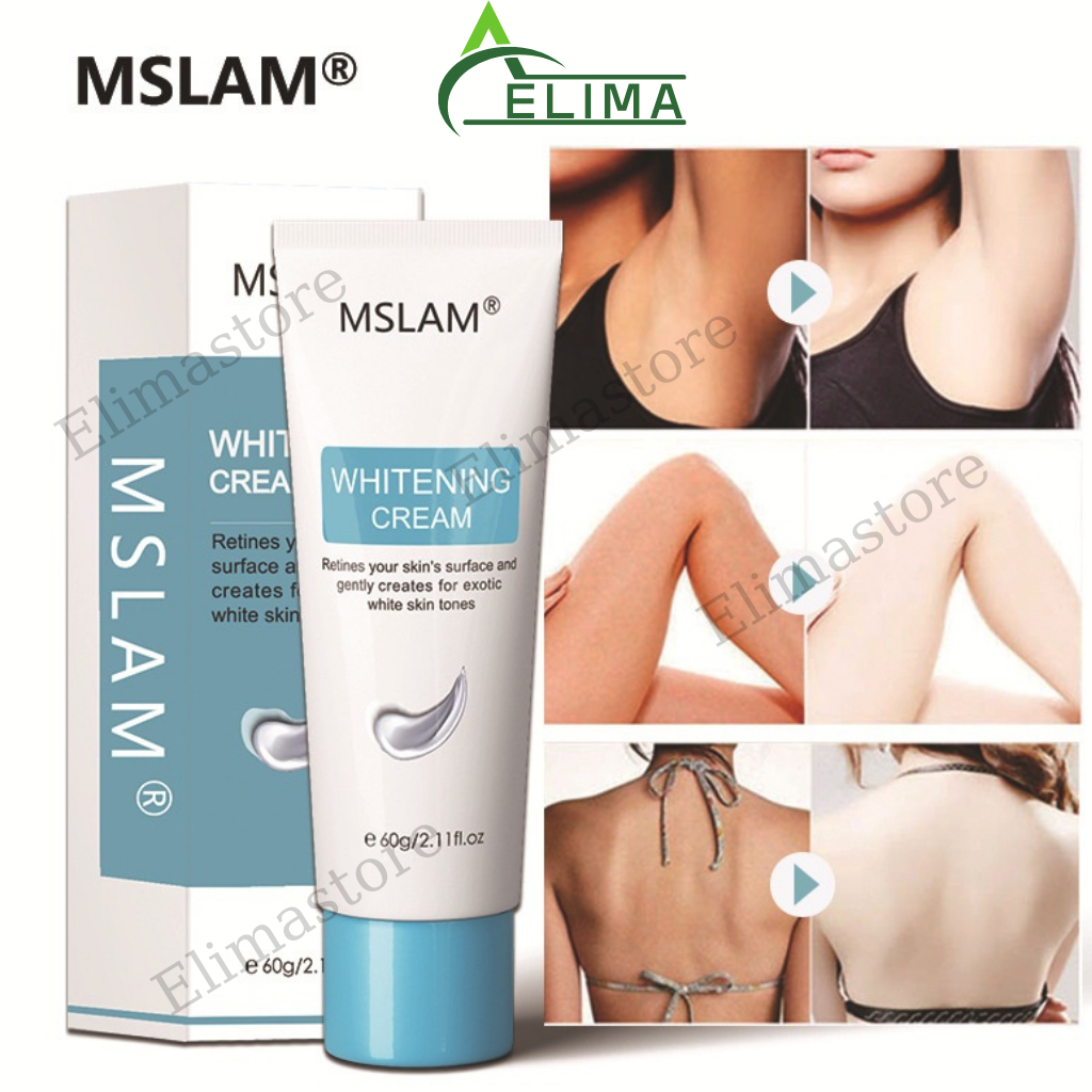 Jual MSLAM Whitening Cream Bagian Pribadi Pemutih Ketiak Garis Bikini ...