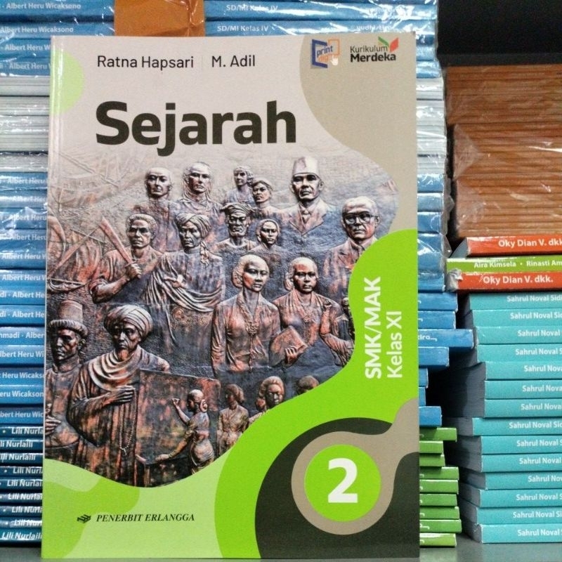 Jual sejarah kelas 11 SMK penerbit Erlangga kurikulum merdeka | Shopee ...