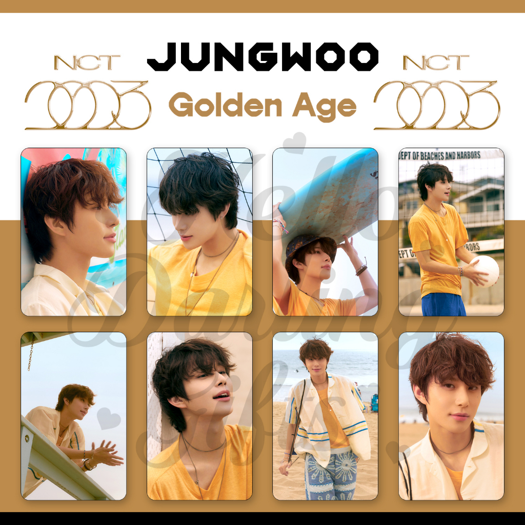 Jual NCT Nation 2023 Golden Age JUNGWOO Photocard. Unofficial. | Shopee ...