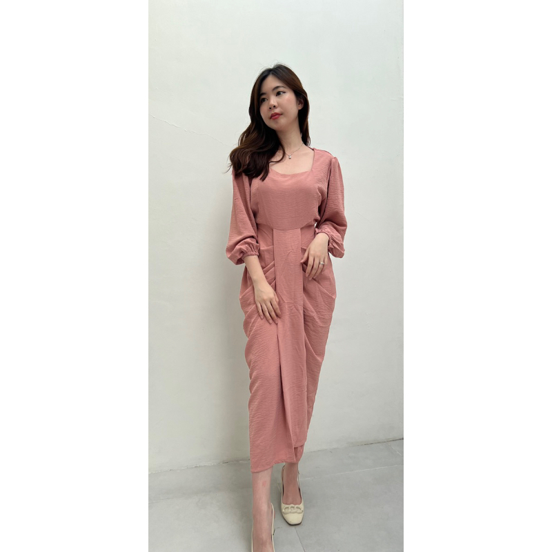 Jual (2) Reeyona Dress Wanita Import Premium Dress Korea Kekinian