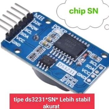 Jual Rtc ds3231SN DS3231 SERI SN real time clock plus batre cr2032 jws ...
