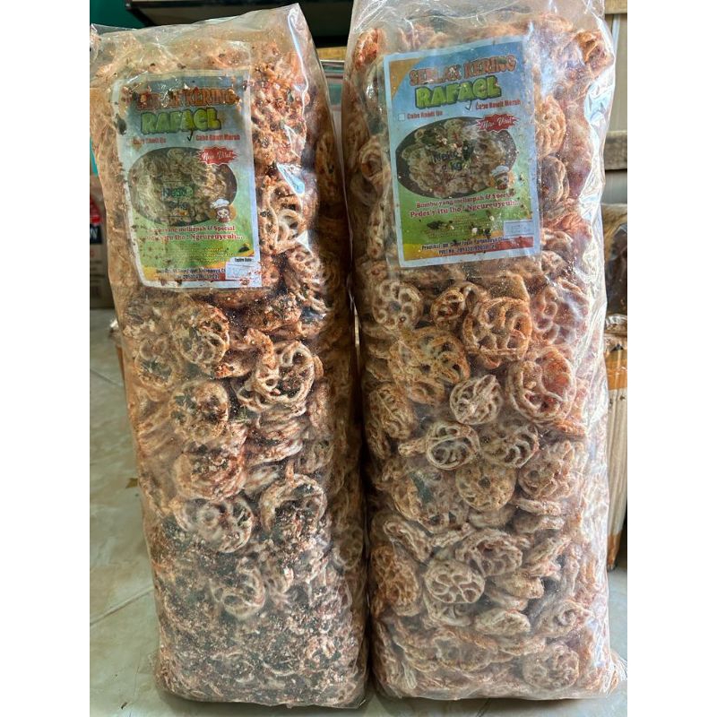 Jual 250gram Krupuk Seblak Rafael Rasa Original & Pedas Cikruh Basah ...