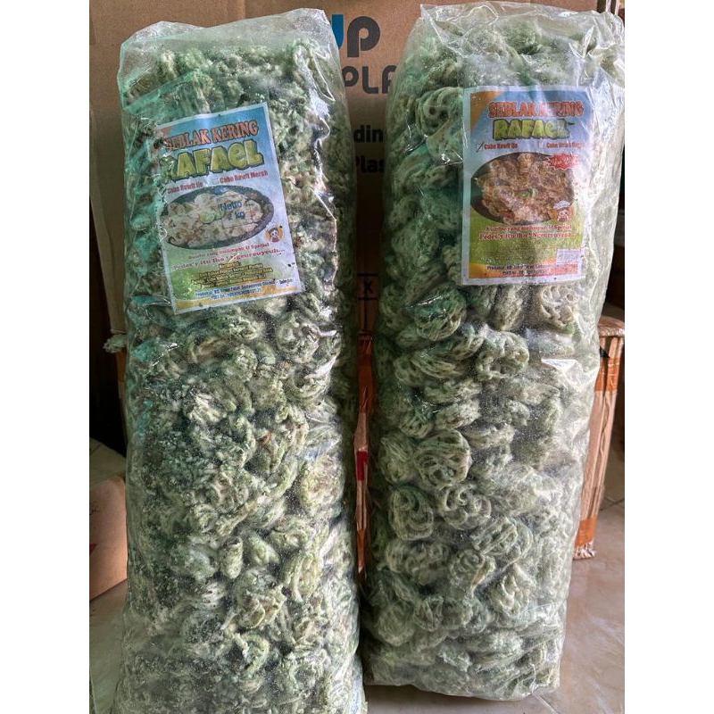 Jual 250gram Krupuk Seblak Rafael Rasa Original & Pedas Cikruh Basah ...