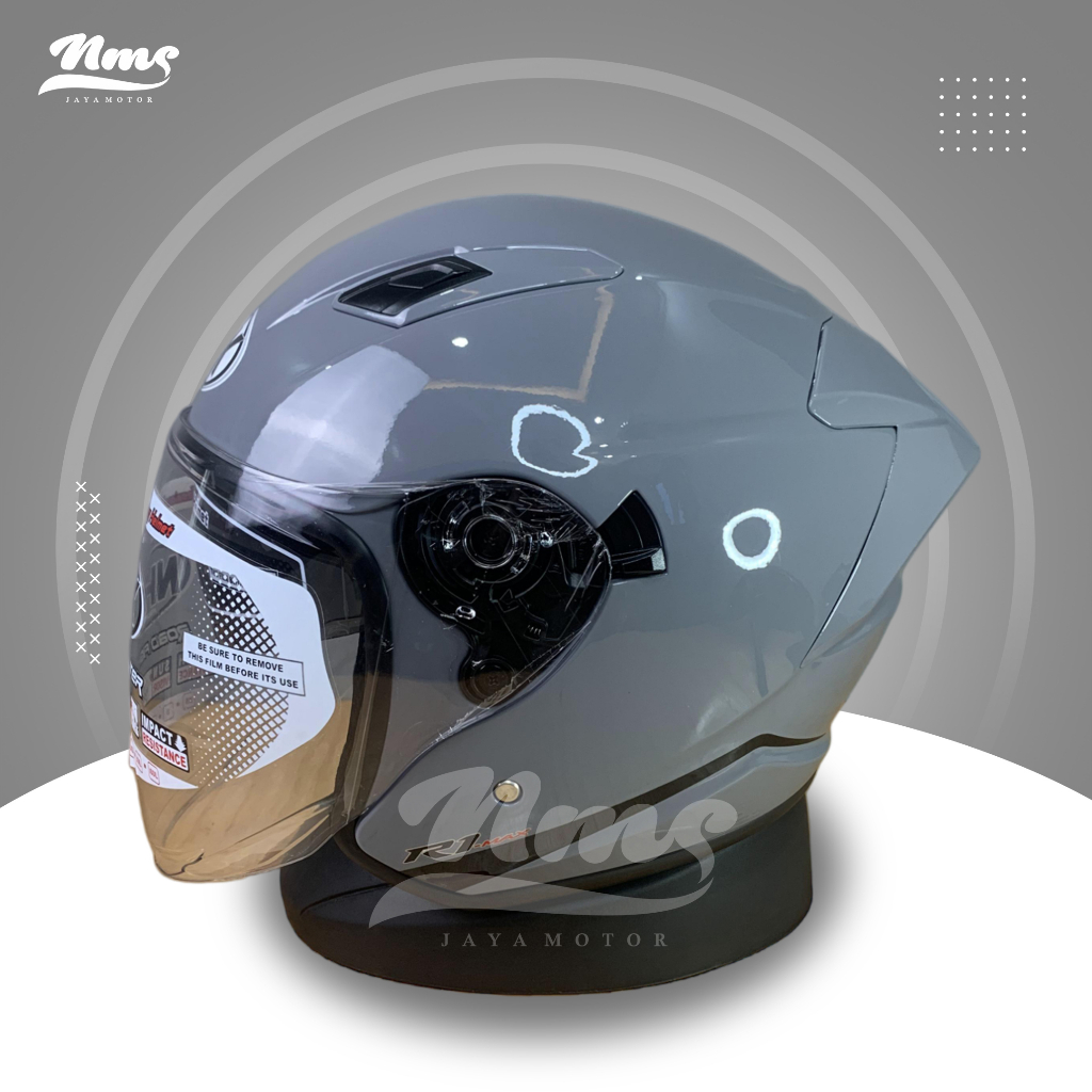 Jual HELM NHK R1 MAX POLOS SEMUA WARNA | Shopee Indonesia