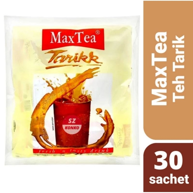 Jual Max Tea Teh Tarik Kemasan 30 Sachet Shopee Indonesia