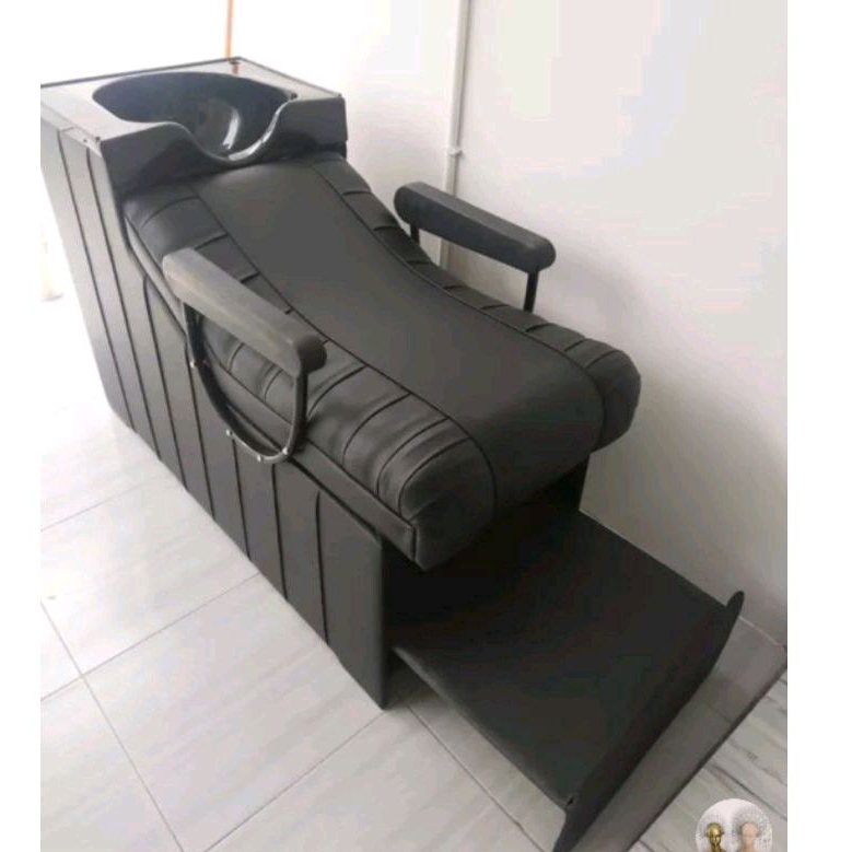 Jual Kursi Keramas Rangka Box Kayu Wasbak Keramas Barbershop Salon