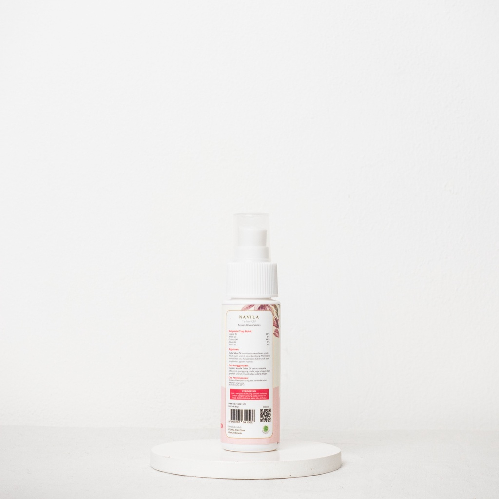 Jual Navila Telon Oil Mini Size 40ml - Arasso | Shopee Indonesia