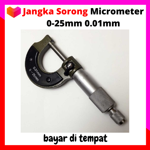 Jual Mikrometer Luar Presisi Caliper Manual Micro Meter Milimeter MM