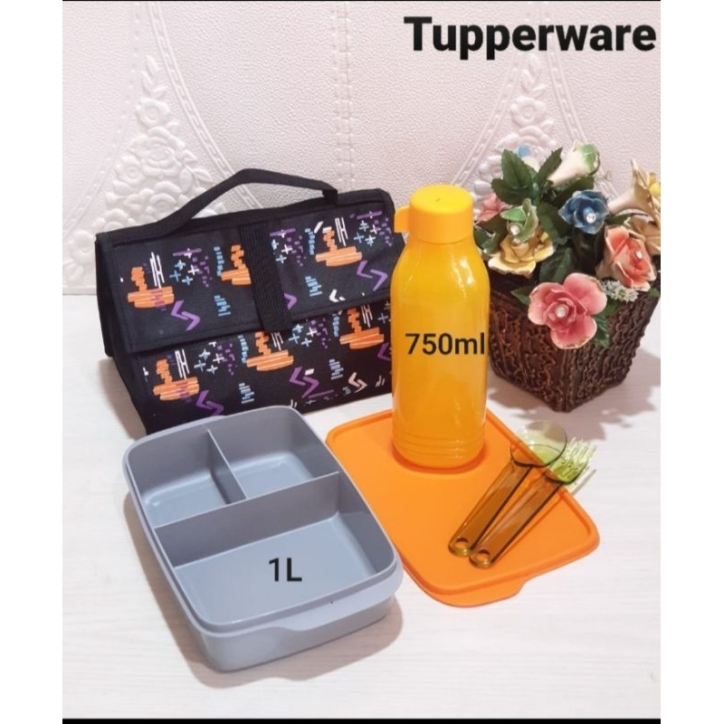 Jual paket bekal komplit tupperware | Shopee Indonesia