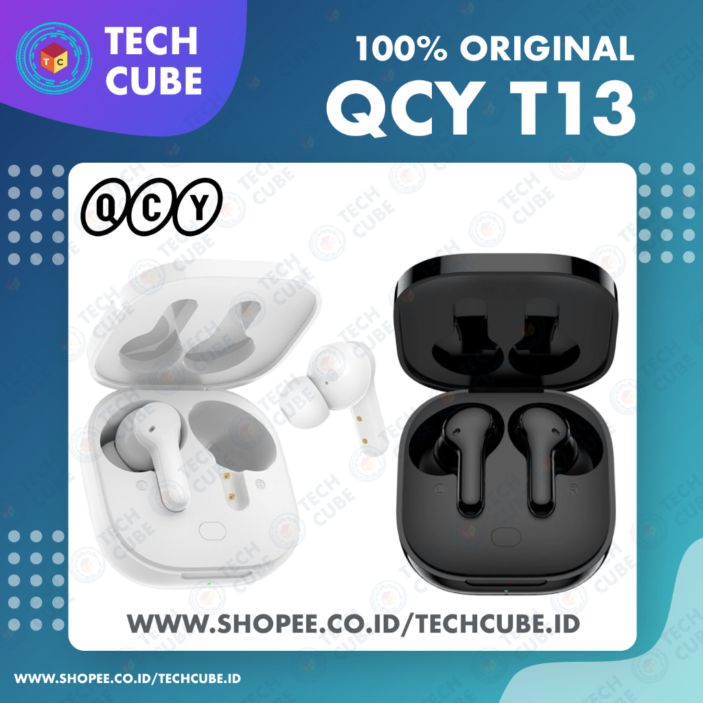 Jual Qcy T13 Tws Wireless Earphone Headset Earbuds Bluetooth Alternatif T5 T7 T10 T11 Shopee 8492