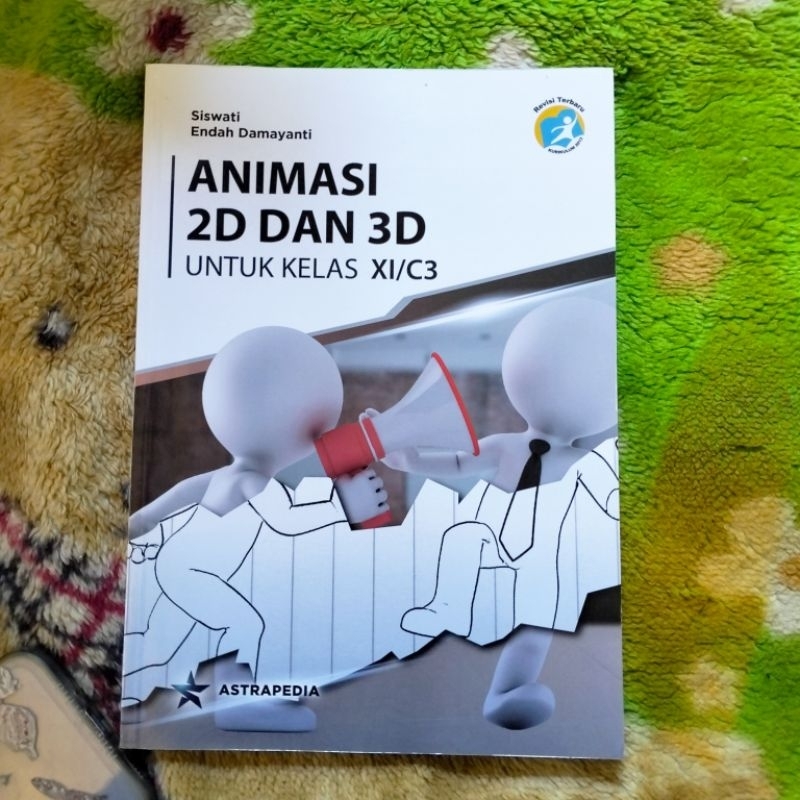 Jual ORIGINAL BUKU ANIMASI 2D DAN 3D KELAS 11 C3 SMK | Shopee Indonesia